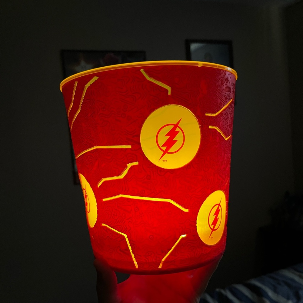 AMC THE FLASH Light Up Popcorn Tub Bucket DC's